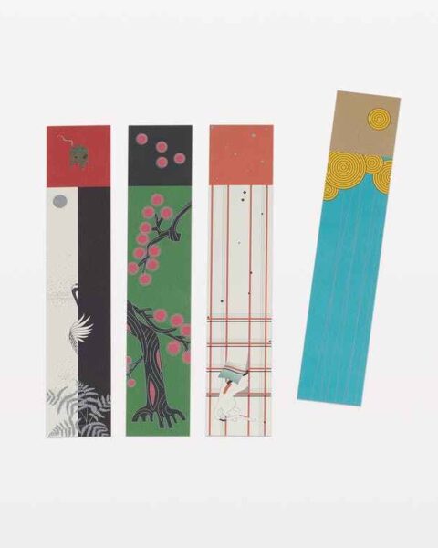 Cute reading distractor bookmark
